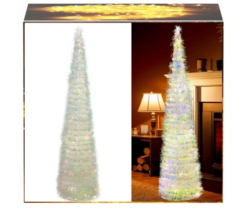 Choinka stożek stożkowa 150cm dekoracja ozdoba