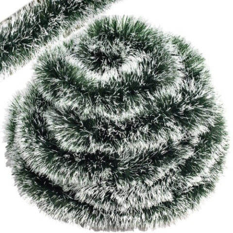 Girlanda choinkowa oszroniona łańcuch na choinkę 6m długa i gruba