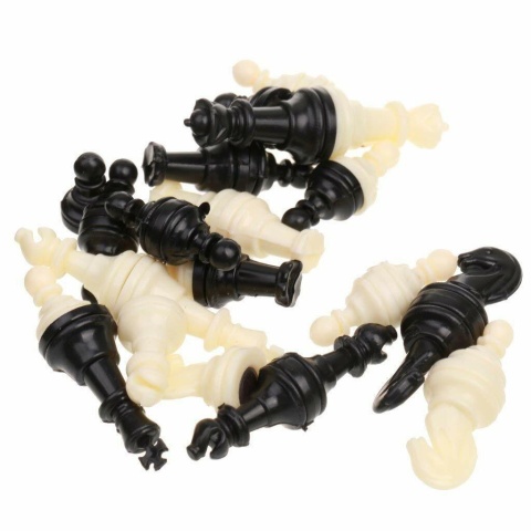 Gra Szachy i Warcaby 2w1 mini – składana plansza