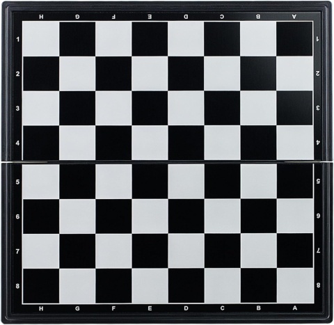 Gra Szachy i Warcaby 2w1 mini – składana plansza