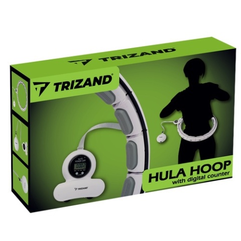 Hula hop z licznikiem i wypustkami masującymi odchudzające z obciążeniem