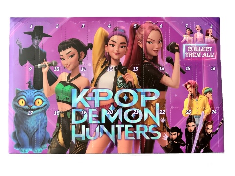 Kalendarz adwentowy K-POP DEMON HUNTERS 24 figurki kpop łowczynie demonów