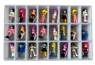 Kalendarz adwentowy K-POP DEMON HUNTERS 24 figurki kpop łowczynie demonów