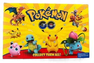 Kalendarz adwentowy Pokemon 24 niespodzianki Pikachu