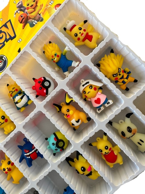 Kalendarz adwentowy Pokemon 24 niespodzianki Pikachu