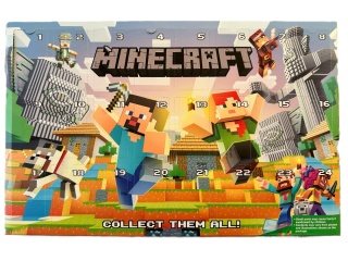 Kalendarz adwentowy Minecraft 24 niespodzianki figurki na prezent