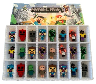 Kalendarz adwentowy Minecraft 24 niespodzianki figurki na prezent