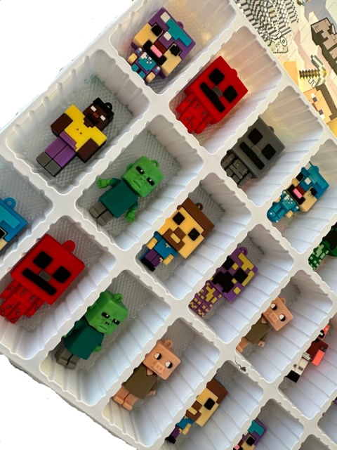 Kalendarz adwentowy Minecraft 24 niespodzianki figurki na prezent