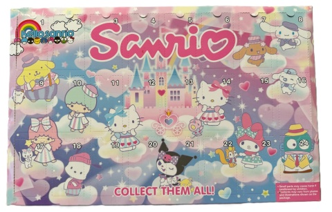 Kalendarz adwentowy Sanrio 24 niespodzianki figurki na prezent