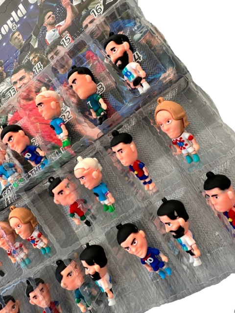 Kalendarz adwentowy piłkarski z piłkarzami 24 niespodzianki figurki na prezent