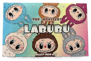 Kalendarz adwentowy Labubu 24 niespodzianki figurki na prezent