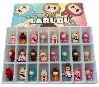 Kalendarz adwentowy Labubu 24 niespodzianki figurki na prezent