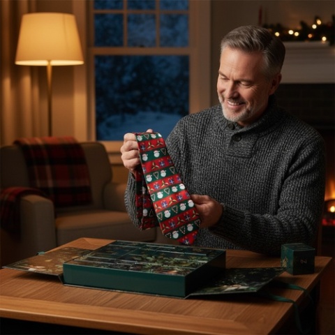 Kalendarz adwentowy dla mężczyzn prezent na Święta Bożego Narodzenia