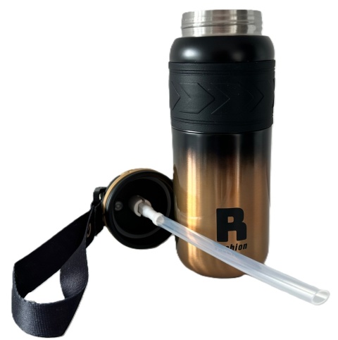 Kubek termiczny termos do szkoły bidon 700ml z ustnikiem na kawę bez BPA