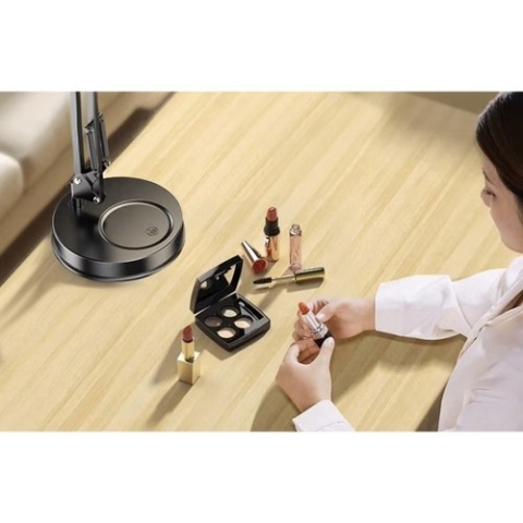 Lampa biurkowa kreślarska biurowa uchwyt stojak lampka 24w