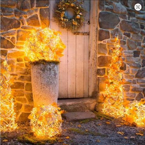 Lampki choinkowe 1200 LED 50m ciepły biały drucik ryż girlanda świąteczne