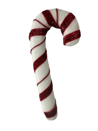 Laska na choinkę ze styropianu dekoracja do zawieszenia bombka