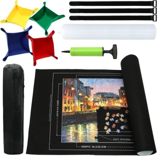 Mata filcowa do układania puzzli z akcesoriami 1500 plansza podkładka