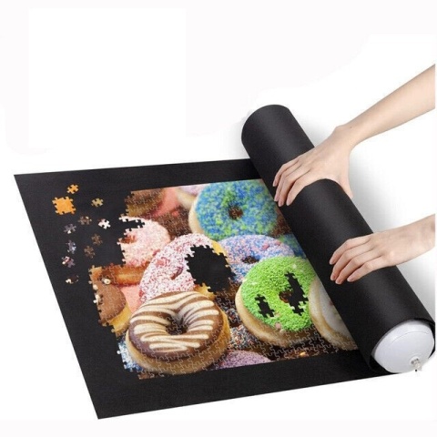 Mata filcowa do układania puzzli z akcesoriami 1500 plansza podkładka