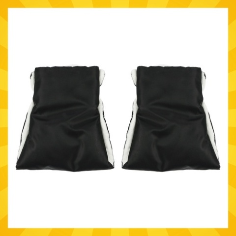 Mufki podwójne do wózka sanek rękawiczki ocieplane z pluszem wodoodporne