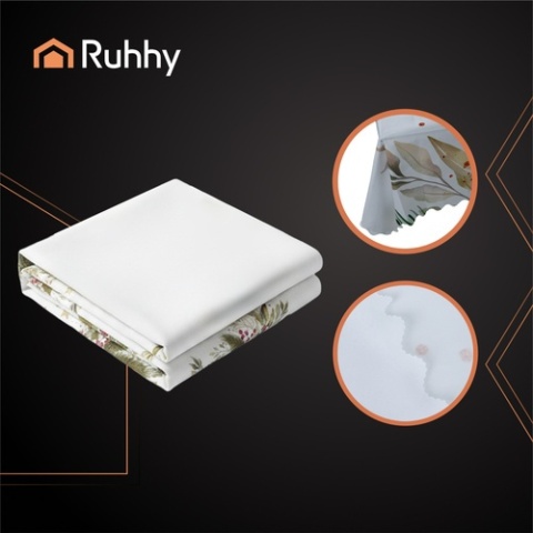 Obrus świąteczny 220x140cm biały wigilijny na stół