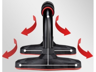 Profesjonalny uchwyt do robienia pompek podpórki do ćwiczeń stalowe