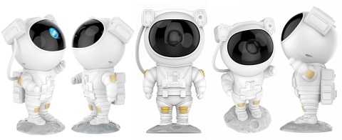 Projektor gwiazd Astronauta lampka nocna rzutnik LED dla dziecka + pilot