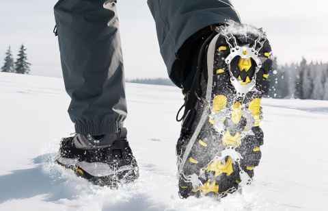 Raczki na buty kolce antypoślizgowe 32 zęby Rozmiar L 40–43