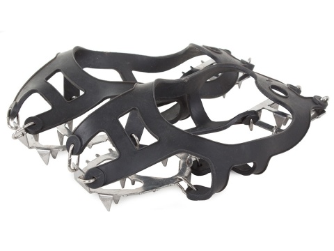 Raczki na buty turystyczne 18 kolców góry nakładki na śnieg 40-45