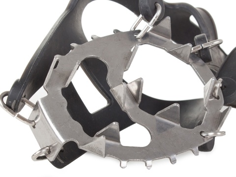 Raczki na buty turystyczne 18 kolców góry nakładki na śnieg 40-45