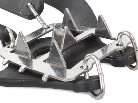 Raczki na buty turystyczne 18 kolców góry nakładki na śnieg 40-45