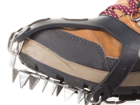 Raczki na buty turystyczne 18 kolców góry nakładki na śnieg 40-45