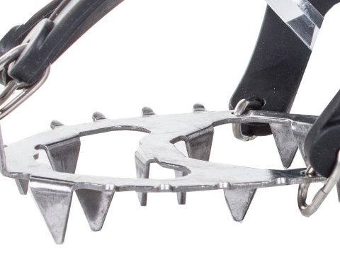 Raczki na buty turystyczne 18 kolców góry nakładki na śnieg 40-45