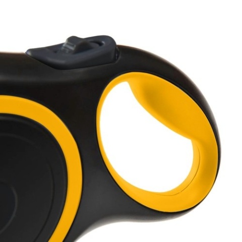 Smycz automatyczna dla psa PURLov 8m do 50kg – solidna smycz z blokadą i ergonomiczną rączką