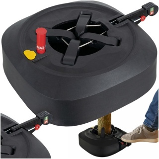 Stojak pod żywą choinkę samozaciskowy zbiornik na wodę podstawka plastikowy