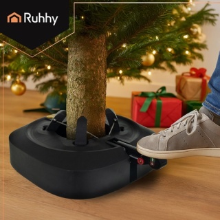 Stojak pod żywą choinkę samozaciskowy zbiornik na wodę podstawka plastikowy