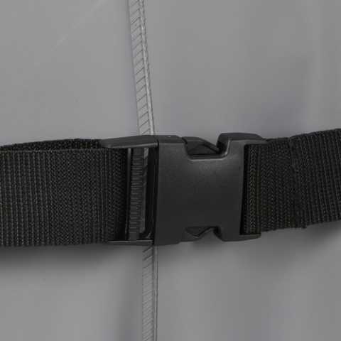 Wodery wędkarskie spodniobuty na ryby gumowe długie z szelkami rozmiar 45