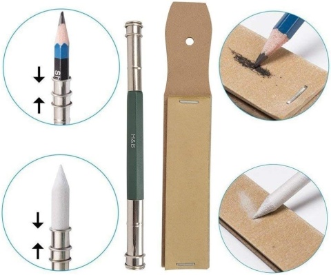 Zestaw ołówkowy do szkicowania rysowania profesjonalny 35el ołówki