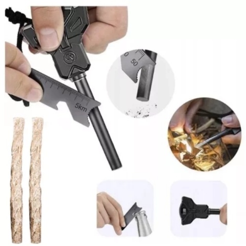 Zestaw survivalowy 32w1 profesjonalny wojskowy przetrwania niezbędnik