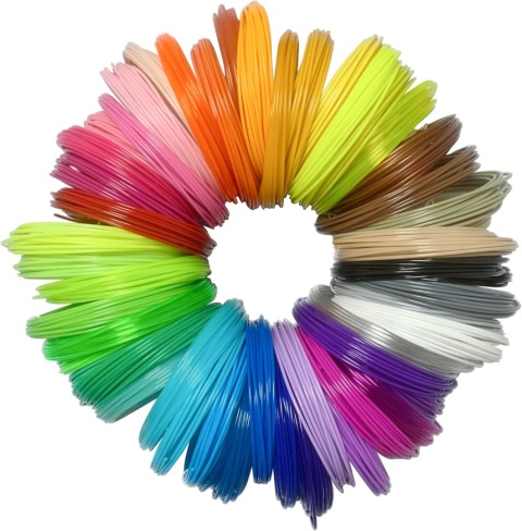 Filament PLA 1,75mm do długopisu 3D wkłady 20 kolorów po 5m