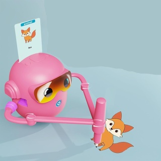 Interaktywny robot do rysowania edukacyjny do nauki + 100 kart + flamastry