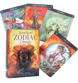 Karty Tarota Wyrocznia Barbieri Zodiac Oracle Lo Scarabeo 26 Kart