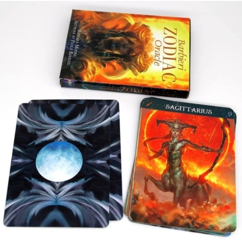 Karty Tarota Wyrocznia Barbieri Zodiac Oracle Lo Scarabeo 26 Kart