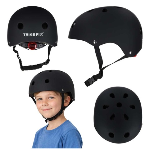 Kask dla dziecka rowerowy dziecięcy M 55-58 cm rower hulajnogę lampka