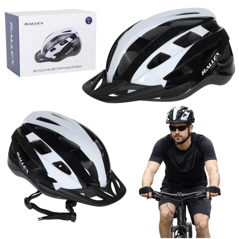 Kask rowerowy L 58-62 cm regulowany lekki damski męski unisex miejski