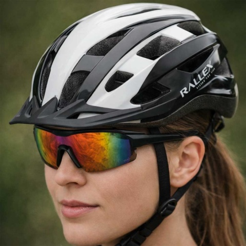 Kask rowerowy M 54-58 cm regulowany lekki damski męski miejski unisex