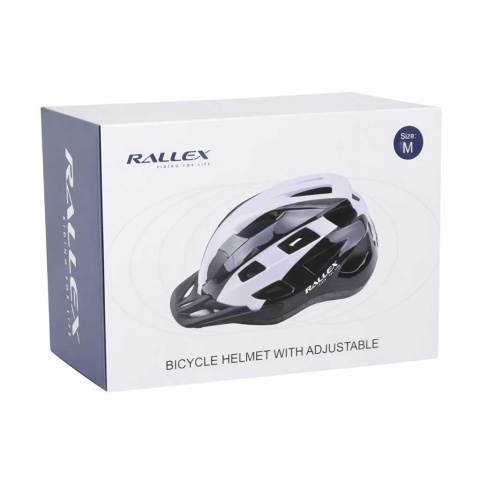 Kask rowerowy M 54-58 cm regulowany lekki damski męski miejski unisex