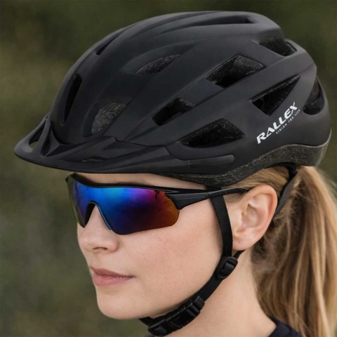 Kask rowerowy damski męski na rower rolki hulajnogę L 58-62cm