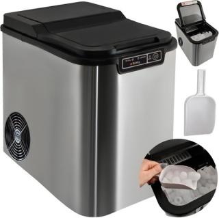 Kostkarka do Lodu Wydajna Maszyna Domowa Automat przenośna 120W K5537 12kg