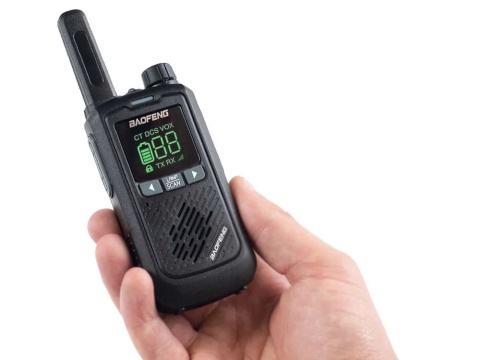 Krótkofalówki Walkie Talkie Baofeng Radiotelefon BF-T17 2szt PMR zasięg 8km